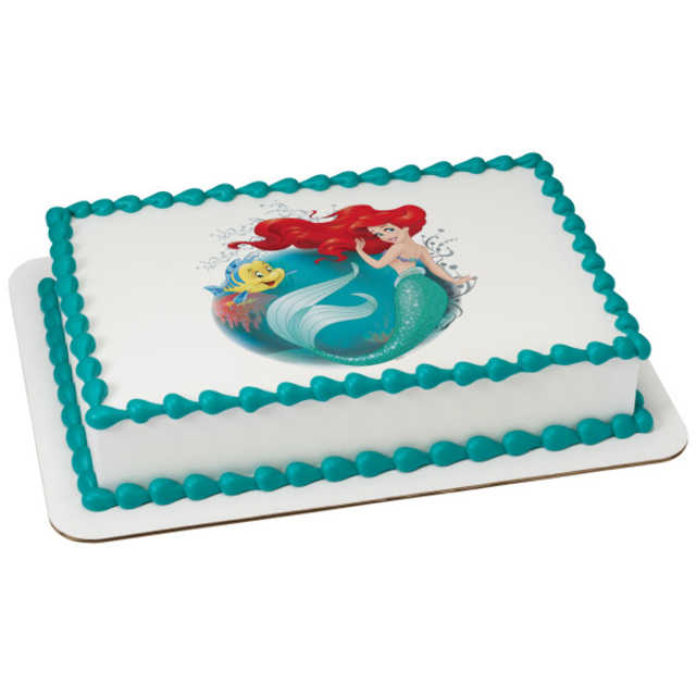 Disney Princess The Little Mermaid Make A Splash PhotoCake®