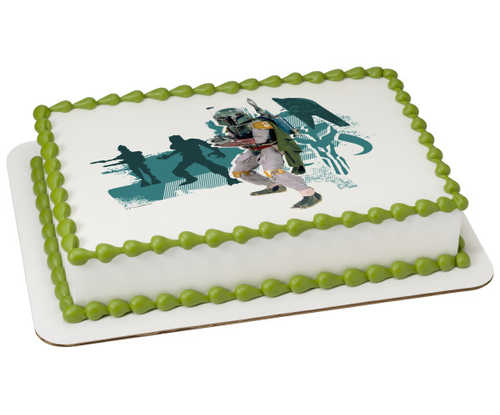 Star Wars™ Boba Fett™ PhotoCake® Edible Image®