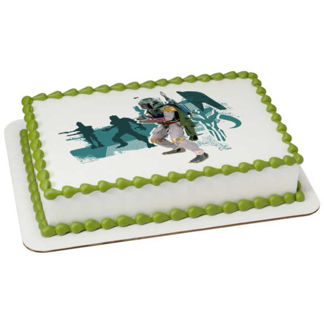 Star Wars™ Boba Fett™ PhotoCake® Edible Image®