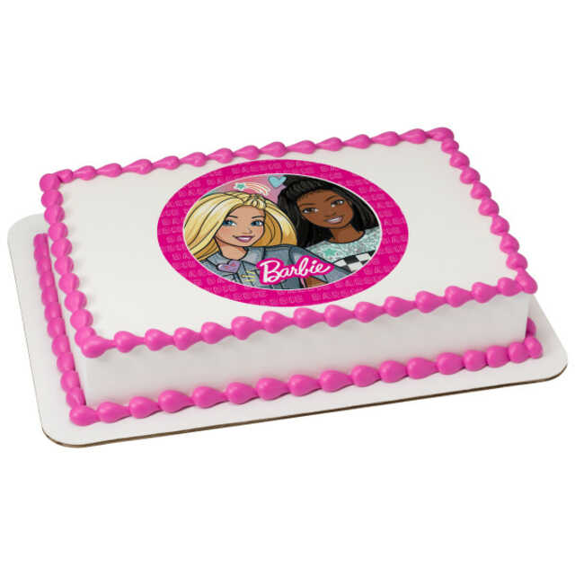 Barbie™ Friends Forever PhotoCake® Edible Image®
