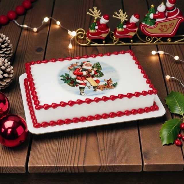 Delivering Toys PhotoCake® Edible Image®