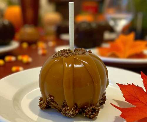 Caramel Apple with Pecans