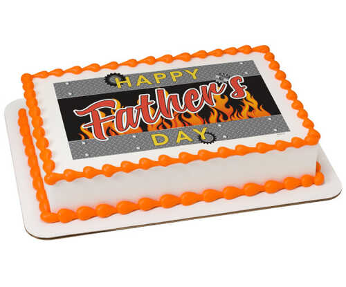 Father's Day Gears PhotoCake® Edible Image®