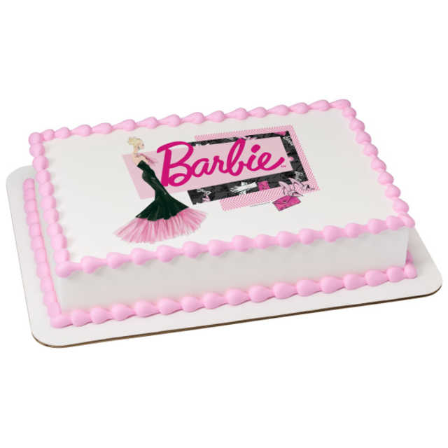 Barbie™ Forever Glam PhotoCake® Edible Image®