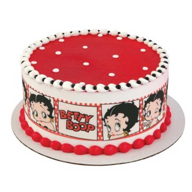 Betty Boop Movie Star PhotoCake® Image Strips