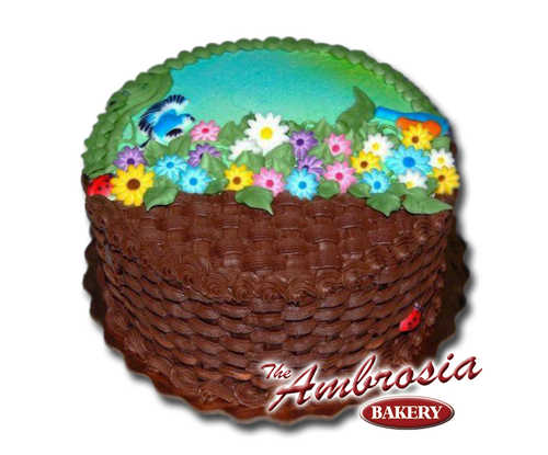 Chocolate Spring Basket Weave