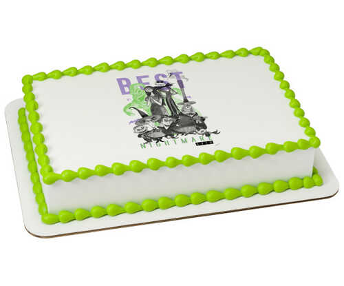 The Nightmare Before Christmas Best PhotoCake® Edible Image®