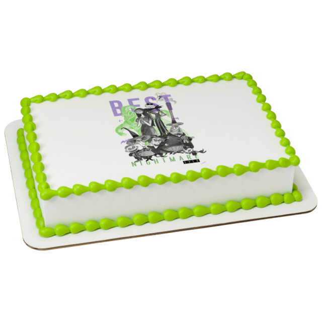 The Nightmare Before Christmas Best PhotoCake® Edible Image®