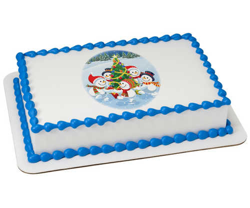 Winter Buddies PhotoCake® Edible Image®