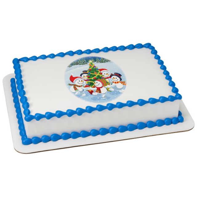 Winter Buddies PhotoCake® Edible Image®