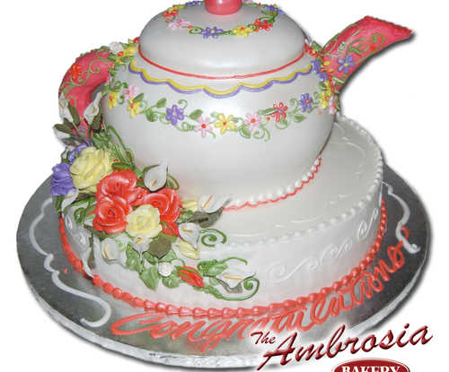 Sculpted Tea Pot