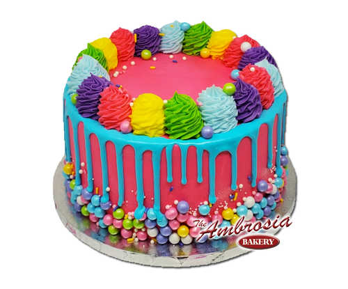 Colorful Candies Cake