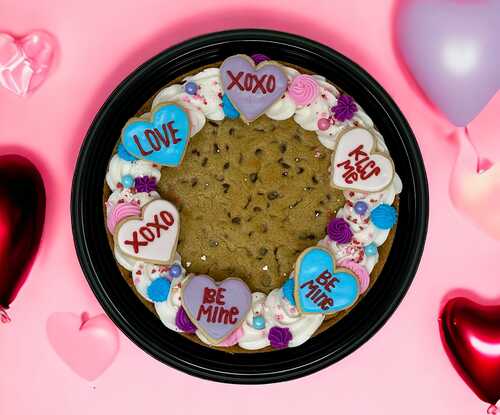 Cookie Cake with Decorated Cookies