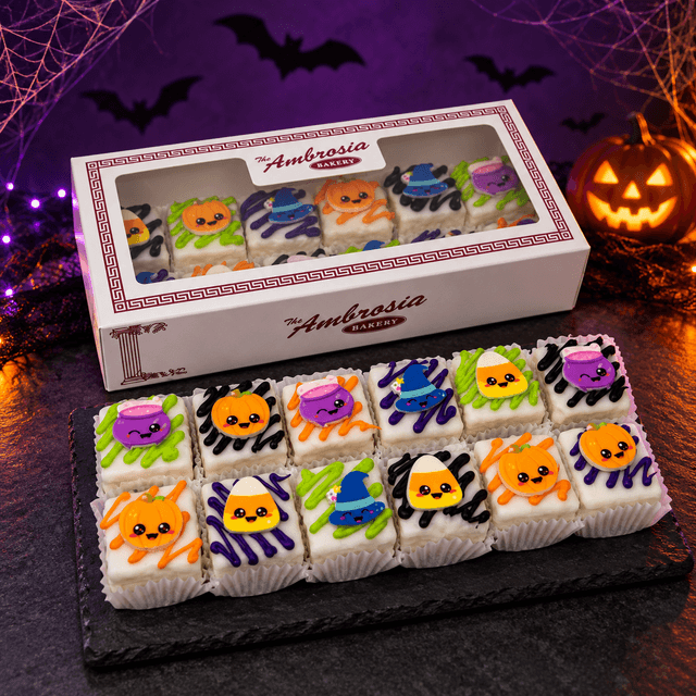 Halloween Petit Fours (12 Count) 🎃🍰