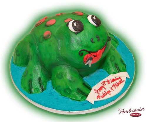 3-D Sculpted Frog