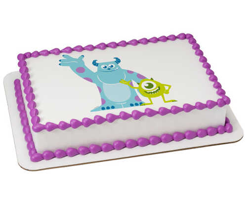 Disney Pixar's Monsters, Inc. Mike and Sulley PhotoCake® Edible Image®