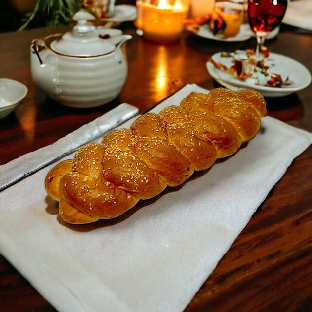 Italian Braided Bread, Loaf