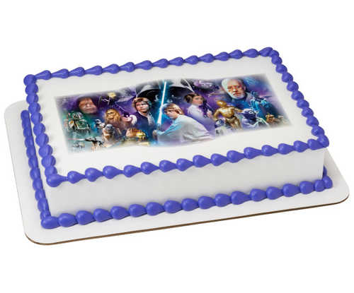 Star Wars™ A Galaxy Far, Far Away PhotoCake® Edible Image®