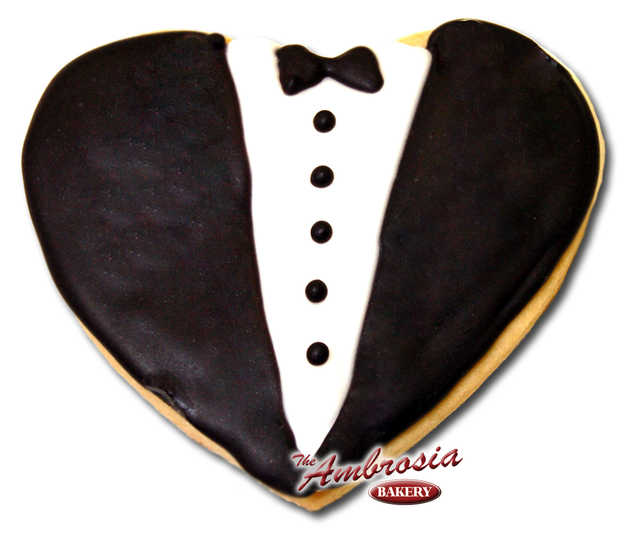 Tuxedo Cutout Cookies