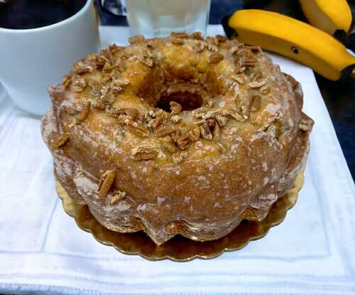 Banana Nut Pound Cake