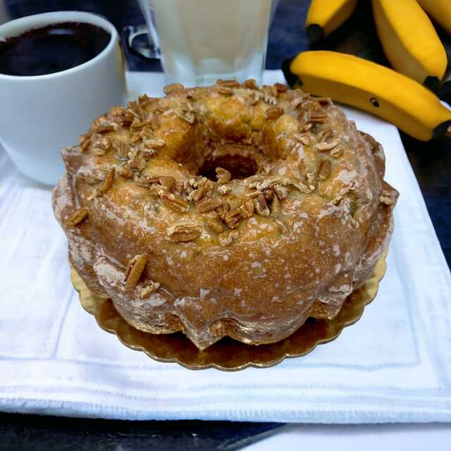 Banana Nut Pound Cake