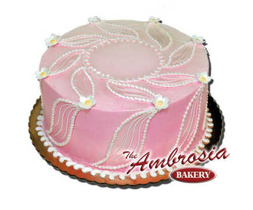 Pink with Beaded Pearl