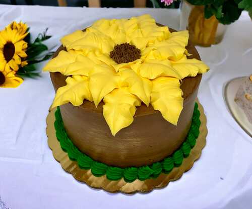 Sunflower Cake