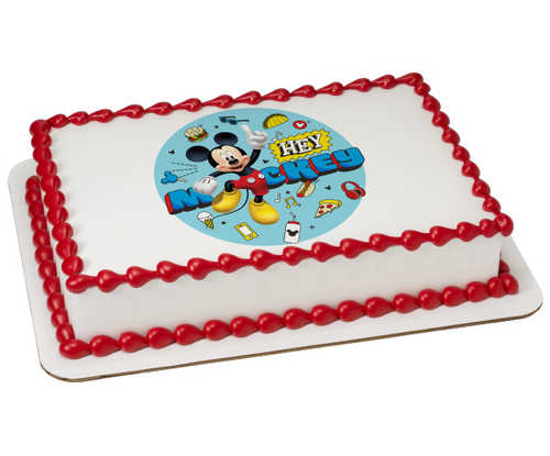 Mickey and the Roadster Racers Hey Mickey! PhotoCake®