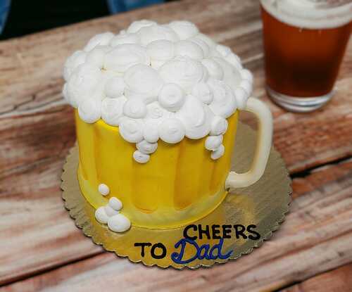 Cheers To Dad! Father's Day Cake