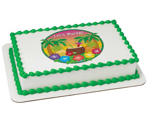 Let's Party PhotoCake® Edible Image®