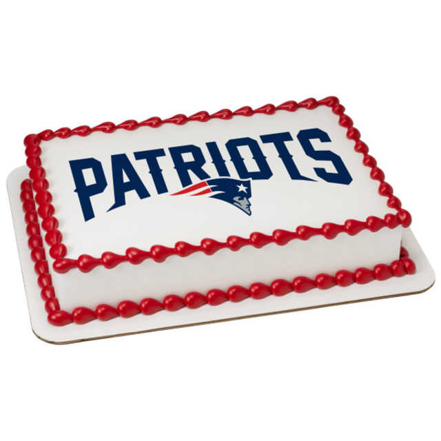 NFL - New England Patriots - Team PhotoCake® Edible Image®