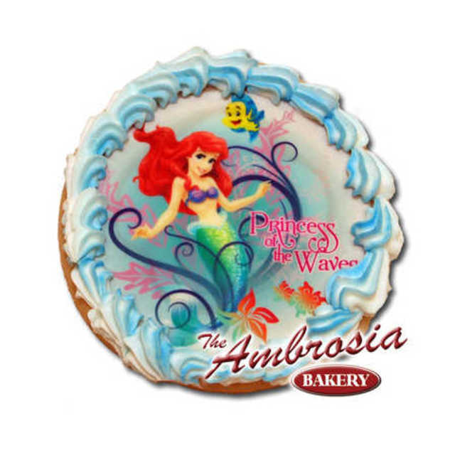 Disney Princess - Ariel Princess of the Waves Edible Image® Cookie