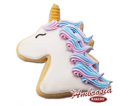 Unicorn Cutout Cookies