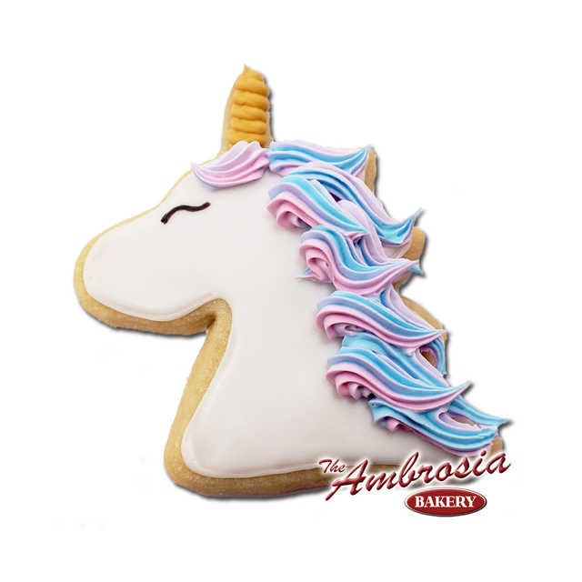 Unicorn Cutout Cookies