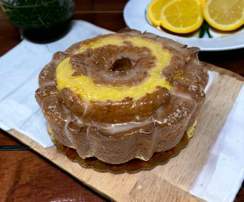 Lemon Pound Cake. 