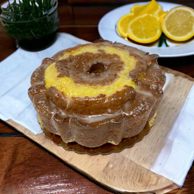 Lemon Pound Cake. 