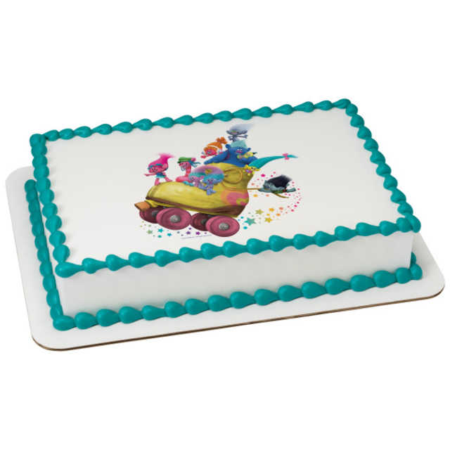 DreamWorks - Trolls Poppy's Posse PhotoCake® Edible Image®