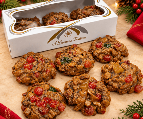 Ambrosia Fruitcake Cookies 🍒🎄