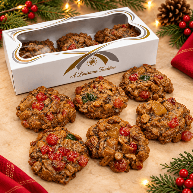 Ambrosia Fruitcake Cookies ๐๐