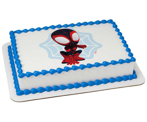 MARVEL Spidey and His Amazing Friends Spinn PhotoCake® Edible Image®