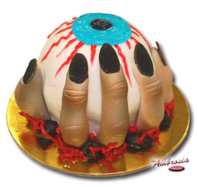 Cupcake Eyeball in Hand