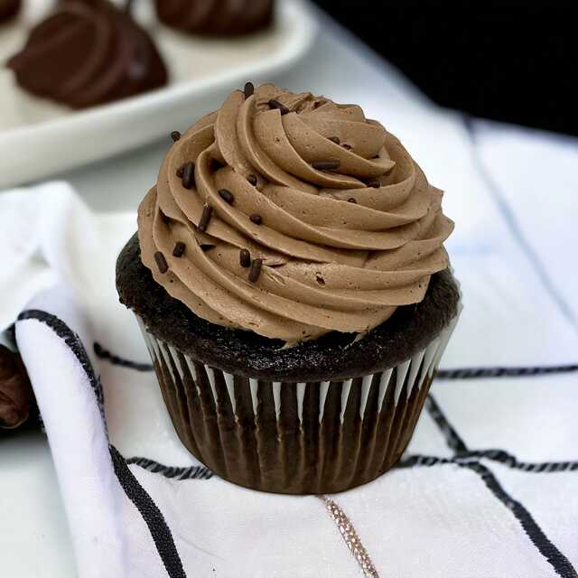 Chocolate Chocolate Gourmet Cupcake