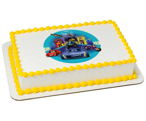 BATWHEELS Turbocharged Action PhotoCake® Edible Image®