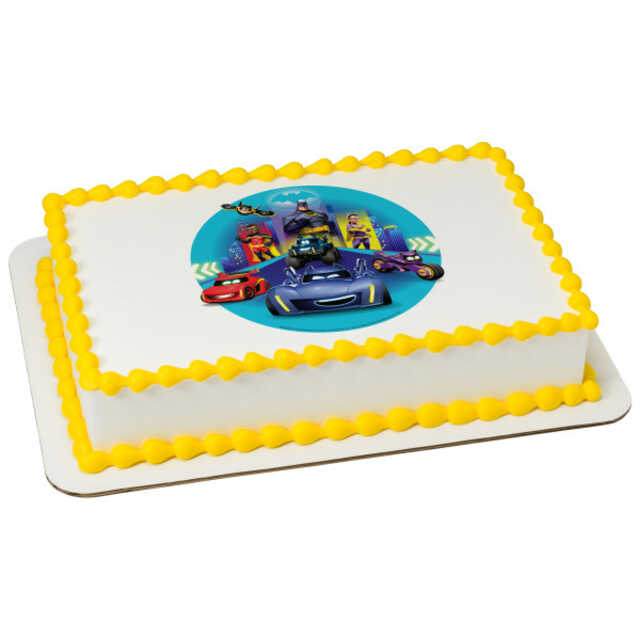 BATWHEELS Turbocharged Action PhotoCake® Edible Image®