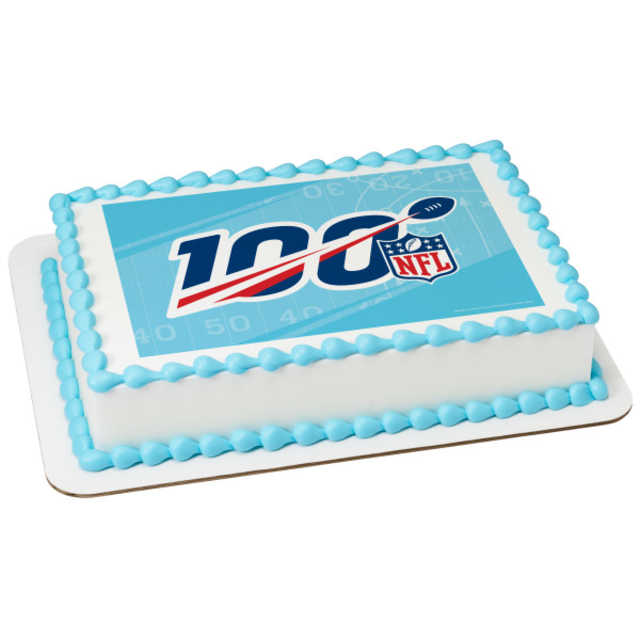 NFL 100th PhotoCake® Edible Image®