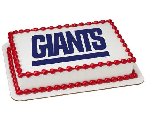 NFL - New York Giants - Team PhotoCake® Edible Image®