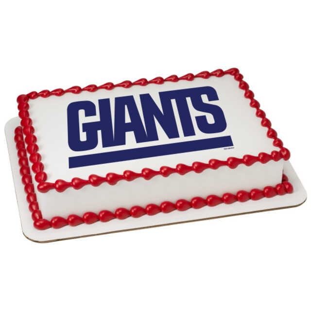 NFL - New York Giants - Team PhotoCake® Edible Image®