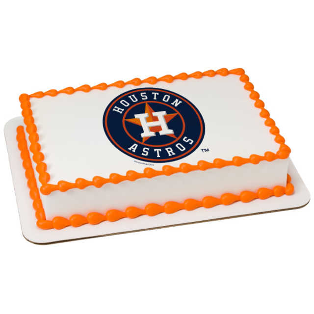MLB® Major League Baseball Team Logo - PhotoCake® Edible Image® Cake