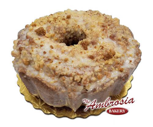 Cinnamon Pecan & Cream Cheese Pound Cake
