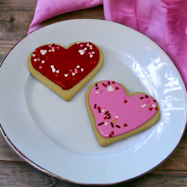 Heart Cutout Cookie